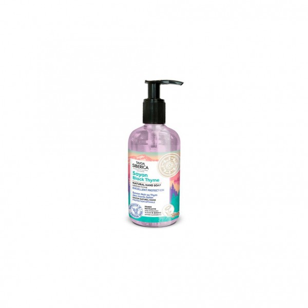 Natura siberica taiga sayan black thyme jabon de manos 300ml