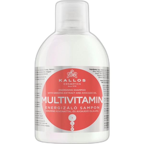 Kallos multi-vitamin champu energizante 1000ml